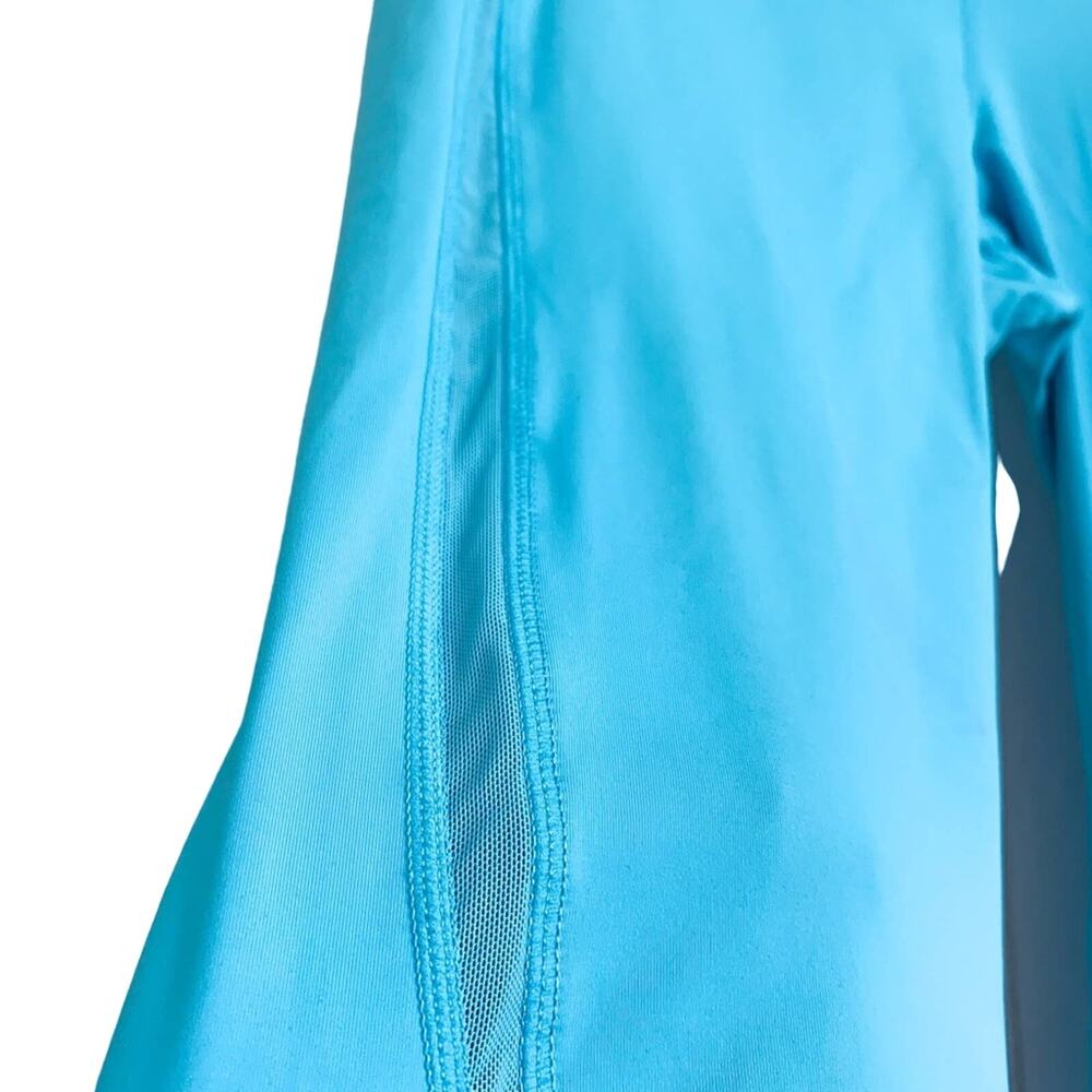 Zyia Athletic Stretch Turquoise Legging in Turquoise Blue Size 4 - Picture 7 of 12